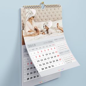 Календарь А4 - печать в Москве в типографии